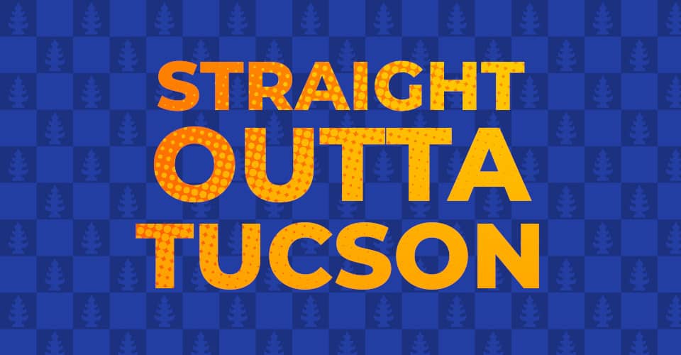 Straight Outta Tucson (Desert Bus For Hope Game Jam 2022) title card