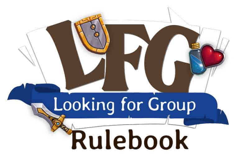 LFG: Looking for Group rulebook logo
