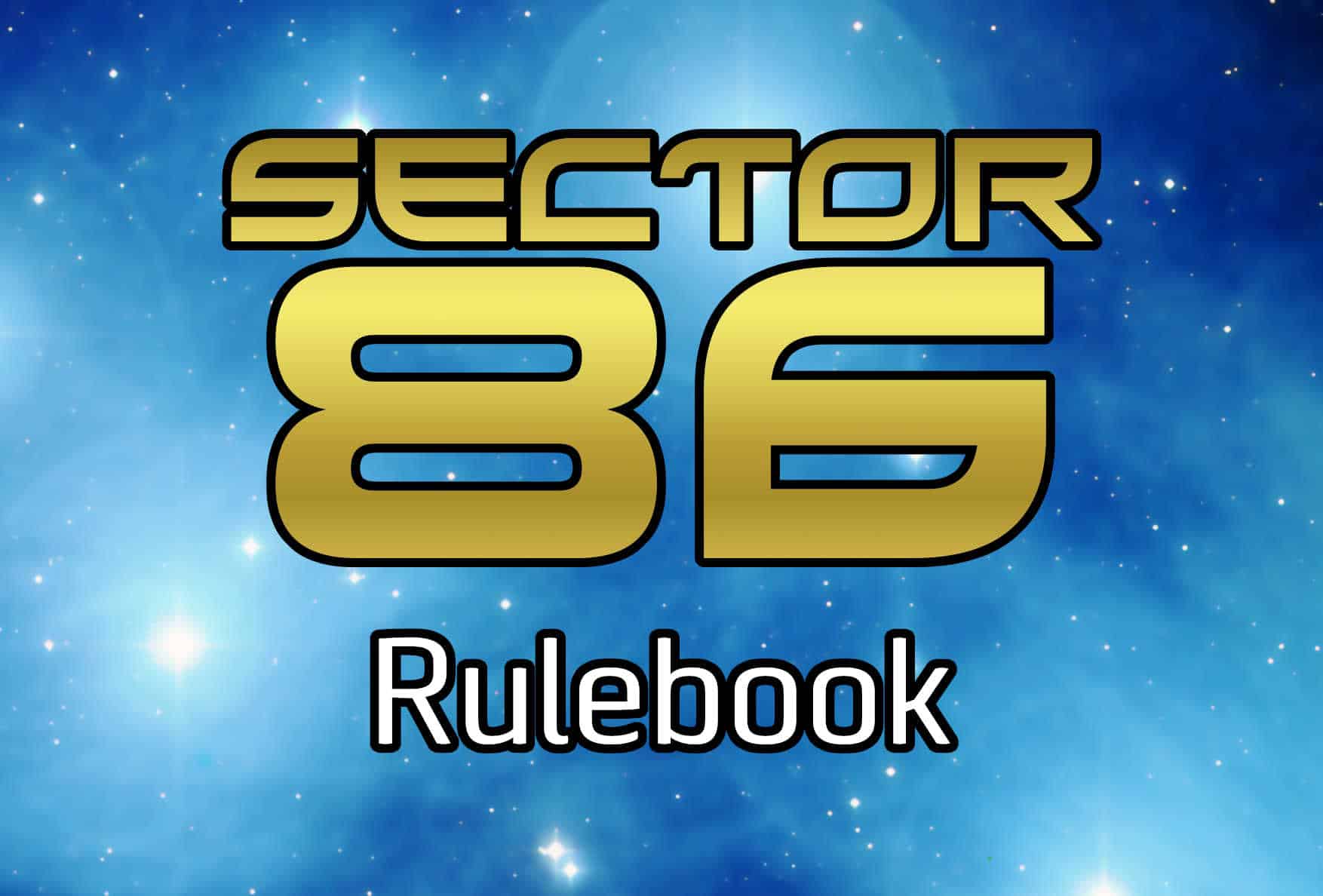 Sector 86 rulebook title