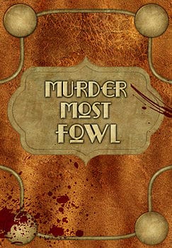 Murder Most Fowl card game title